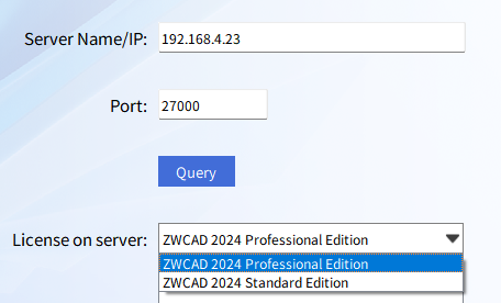 Nastavenie sieťových licencií ZWCAD - 5