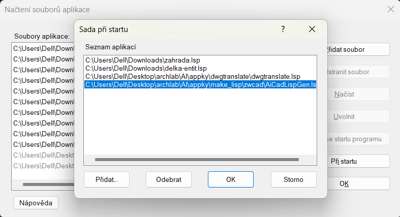 AI Lisp bot - inštalácia krok 6