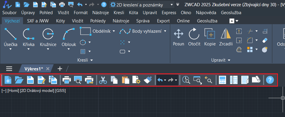 Zväčšenie ikon v ZWCAD - krok 4